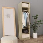 VIDAXL Garde-robe Chene sonoma 50x50x200 cm Bois d'ingenierie