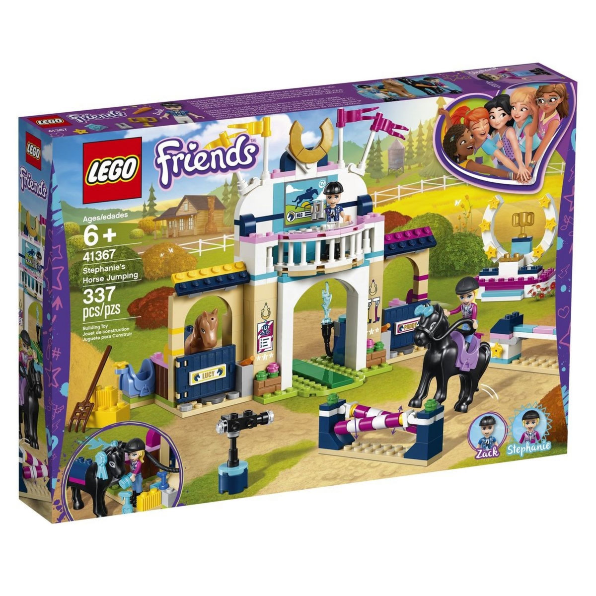 LEGO Friends 41367 - Le parcours d'obstacles de Stéphanie