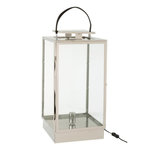 Paris Prix Lanterne en Verre  Rosalinda  76cm Argent