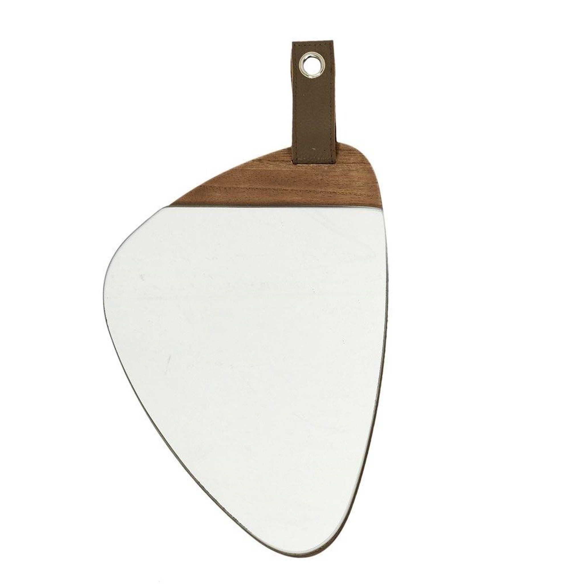 Voir la diapositive 2 : The Home Deco Factory Miroir galet bois 20x30 cm