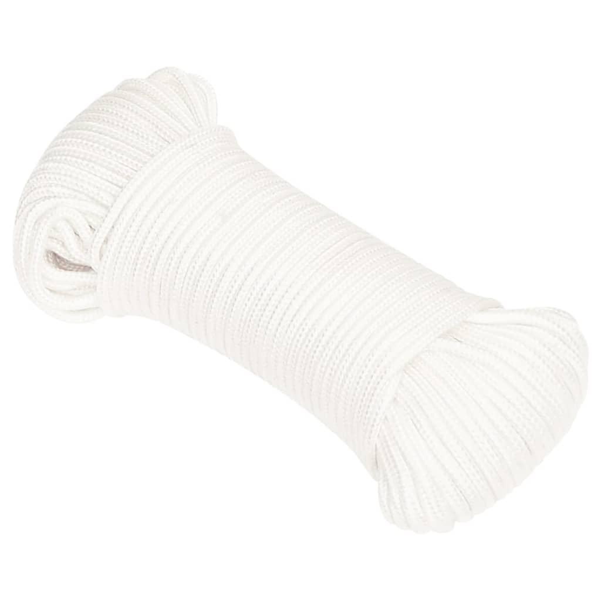 Voir la diapositive 2 : VIDAXL Corde de bateau Blanc complet 5 mm 50 m Polypropylene