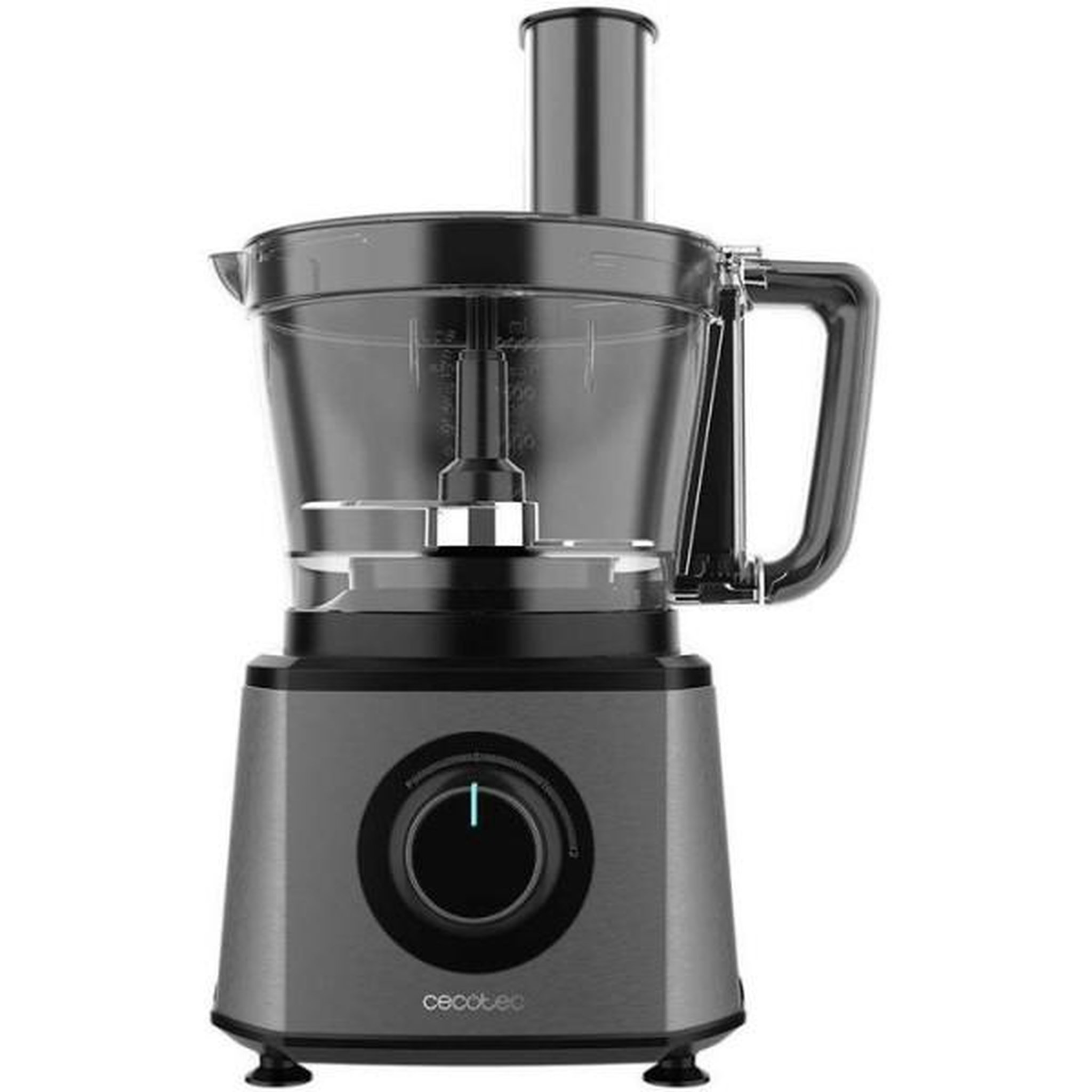 Voir la diapositive 2 : CECOTEC Robot Mixeur - CECOTEC - Moulinette Paprika - 2000 W - 2 vitesses + Pulse - Gris foncé