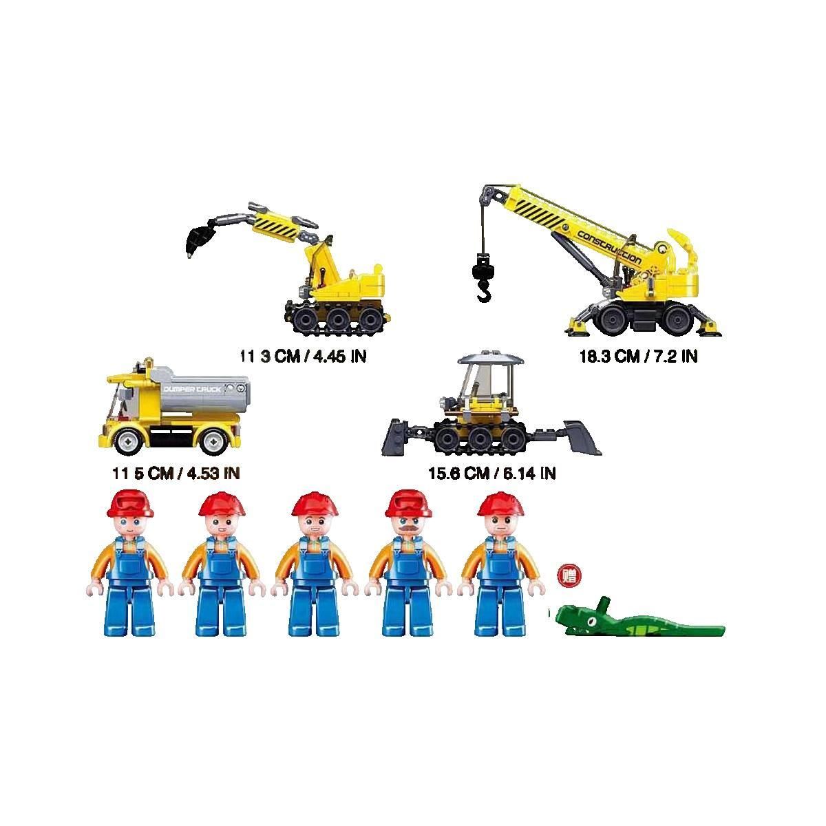 Sluban Jeu de construction Sluban M38-B0810 argenté 465 pièces