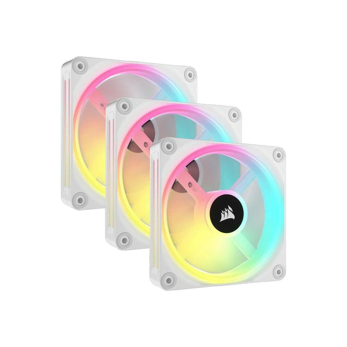 Corsair iCUE LINK QX120 RGB 120mm Blanc