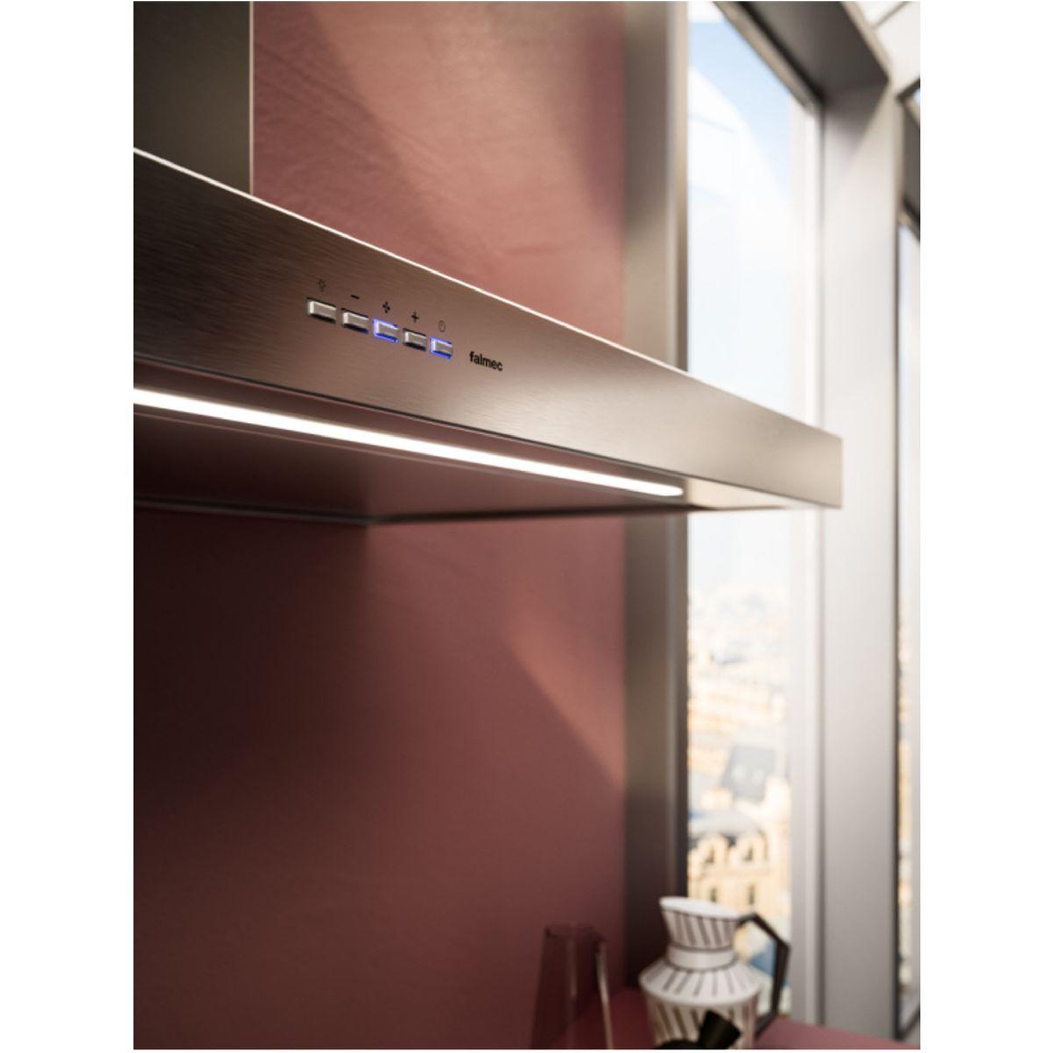 Voir la diapositive 2 : Falmec Hotte décorative murale planenrs1430