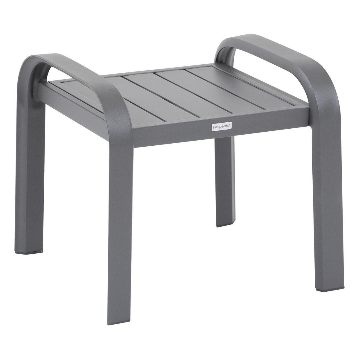 HESPERIDE Salon de jardin duo Elyn aluminium et texaline