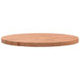 Voir la diapositive 5 : VIDAXL Dessus de table Ø50x2,5 cm rond bois massif de hetre