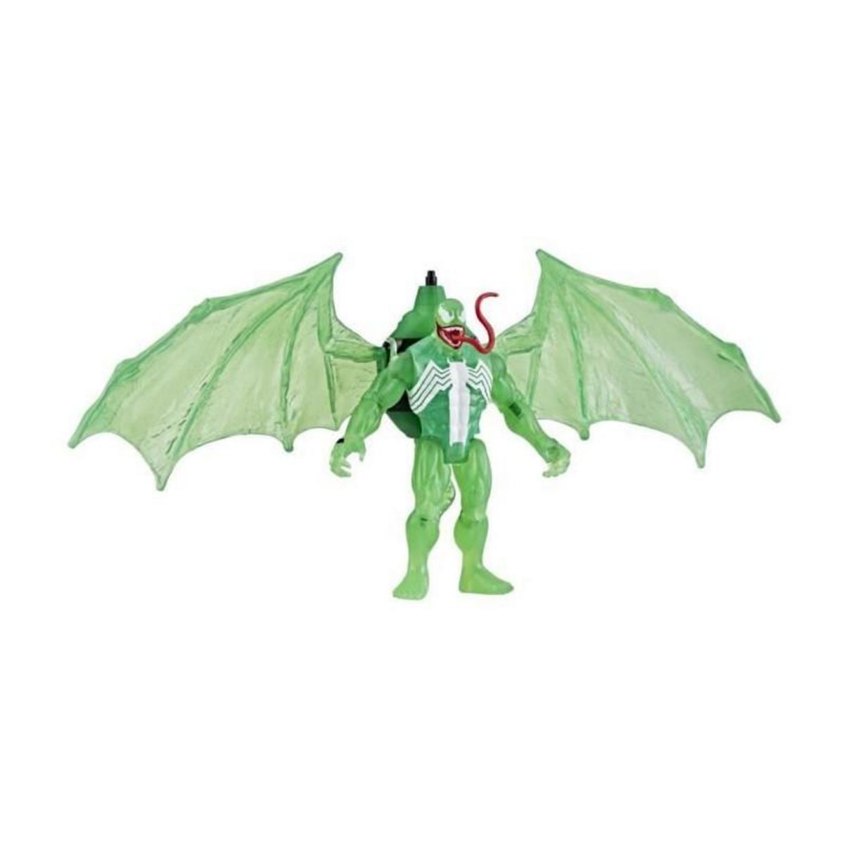 HASBRO Coffret Green Symbiote Hydro-Ailes, figurine de 10 cm avec véhicule, jouets de super-héros pour enfants a partir de 4 ans