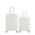 OBAGO OBAGO  -  Lot de 2  -  Valise weekend et valise cabine CENTAURE. Coloris disponibles : Blanc, Gris, Bleu, Rouge