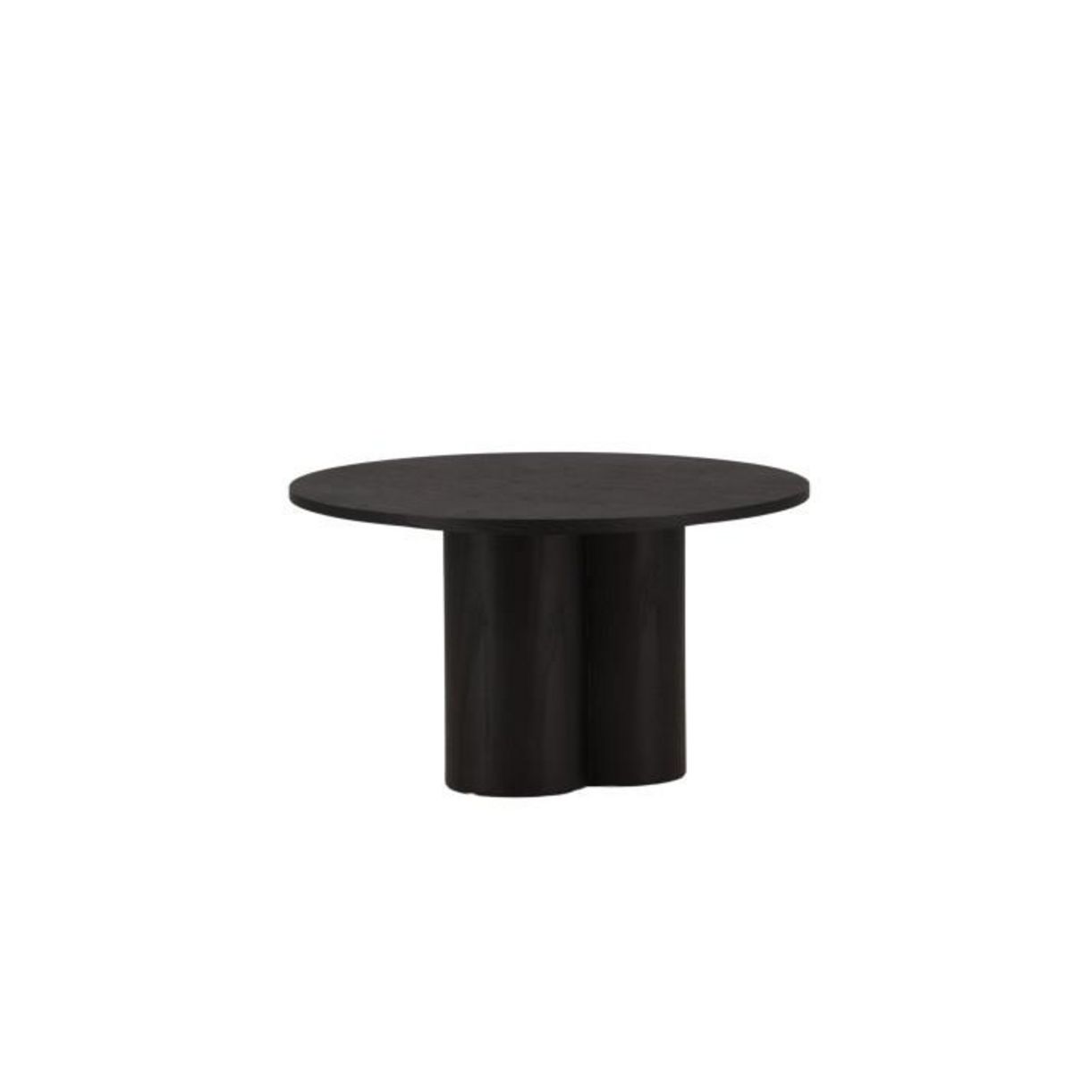 Paris Prix Table Basse Ronde  Olivia  80cm Noir