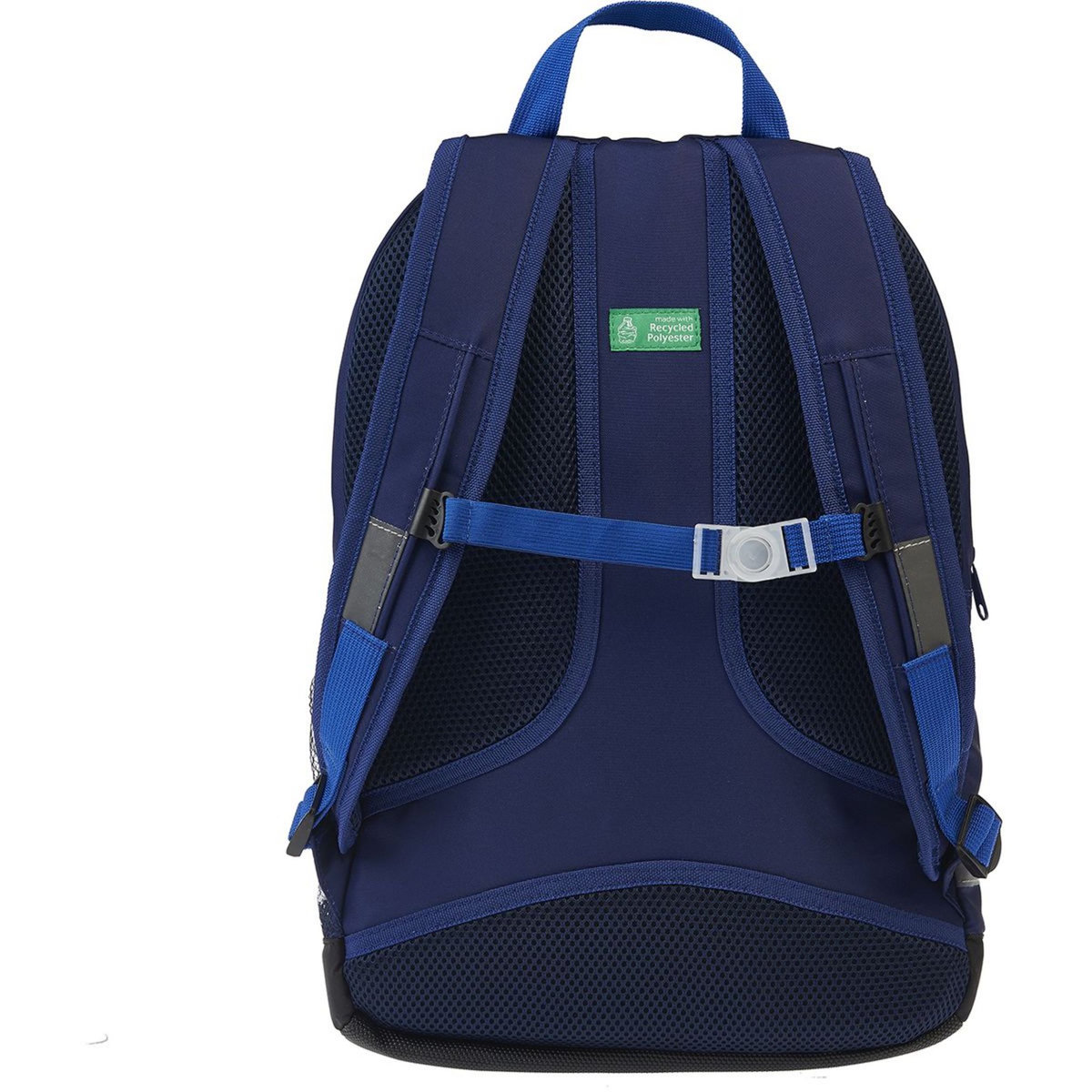 AUCHAN Sac à dos 2 compartiments 43 cm bleu Player