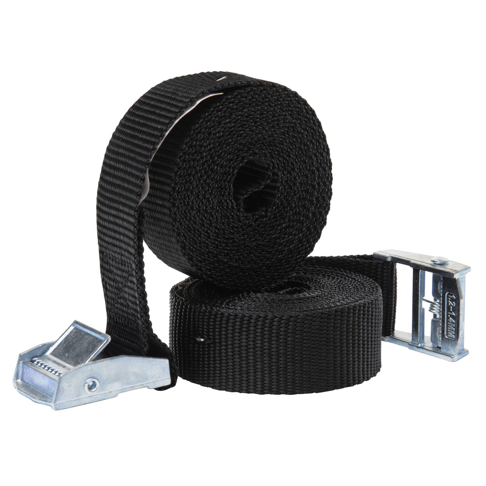 Voir la diapositive 3 : WERKAPRO Sangle de serrage 2,5m x 25mm  2 pcs  werka pro