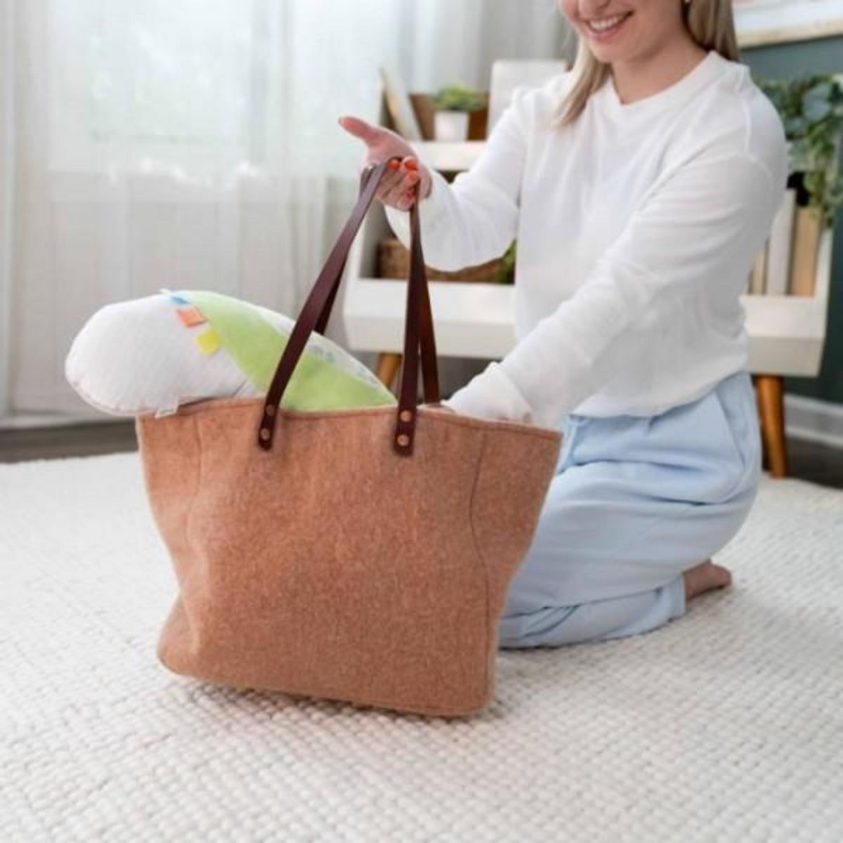 MARKET24 INGENUITY Tapis d'éveil au sol bébé Sylvi pour le temps passé sur le ventre plus long avec jouets mutil sensoriels