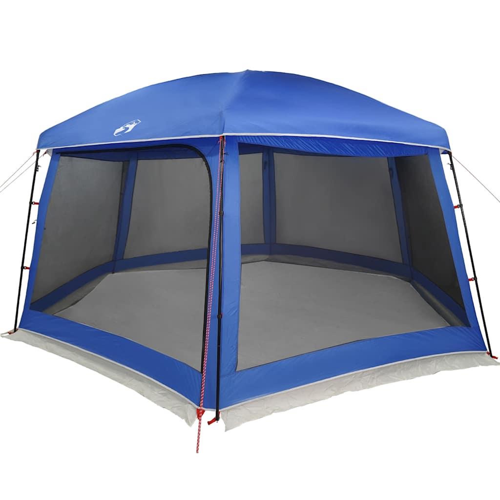 Voir la diapositive 3 : VIDAXL Tente de piscine moustiquaire amovible parois maille bleu azur