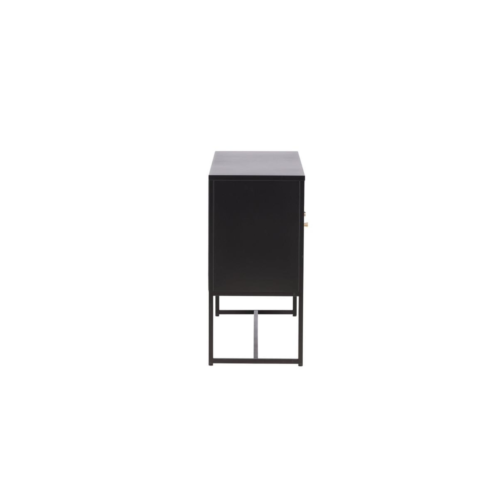Voir la diapositive 4 : Paris Prix Bahut 3 portes métal  malla  120cm noir