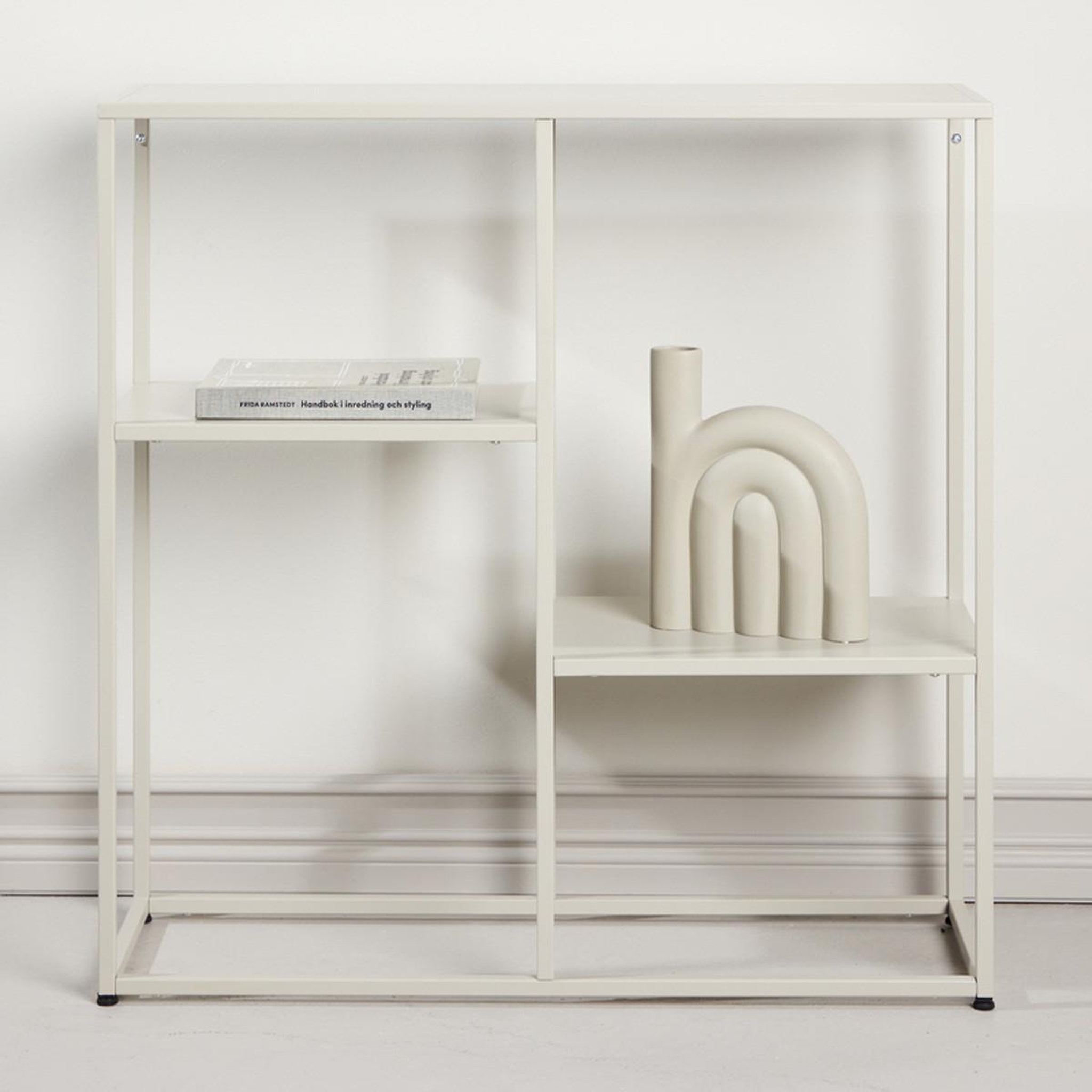 Voir la diapositive 5 : Paris Prix Étagère 3 niveaux en métal  staal  80cm beige