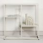 Voir la diapositive 5 : Paris Prix Étagère 3 Niveaux en Métal  Staal  80cm Beige