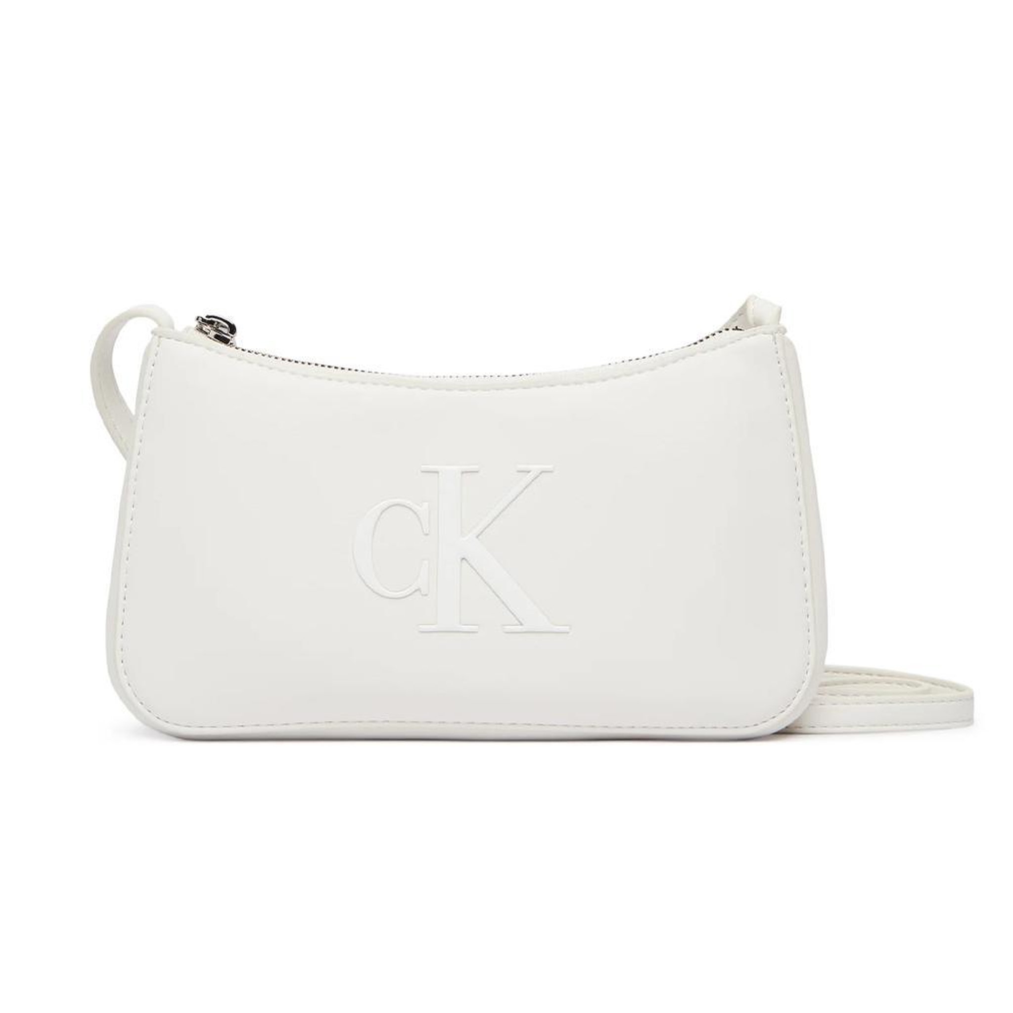 CALVIN KLEIN JEANS Sac à main blanc femme calvin klein bold mini. Coloris disponibles : Blanc