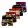 Voir la diapositive 1 : FREEGUN Lot de 5 boxers homme Cars Racing