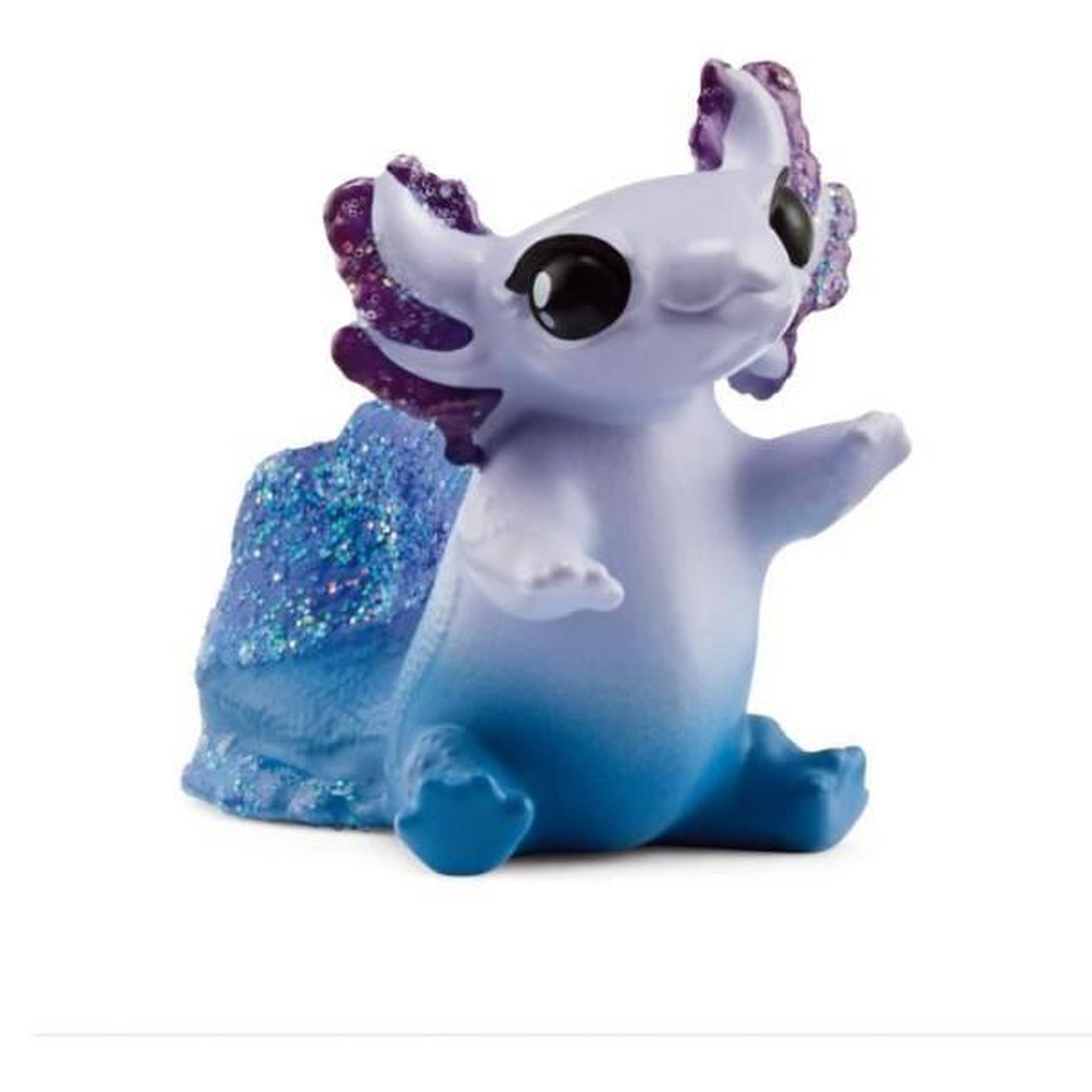 Voir la diapositive 5 : Schleich Figurine Animaux Marins - Coffret avec Salamandre Axolotl - Assortiment de 3 Jouets Schleich avec Maman et Bébé Axolotl - a of