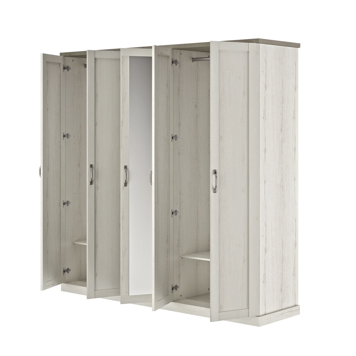 Armoire 5 portes L230xH226xP60 GENEVE