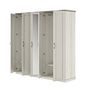 Voir la diapositive 3 : Armoire 5 portes L230xH226xP60 GENEVE