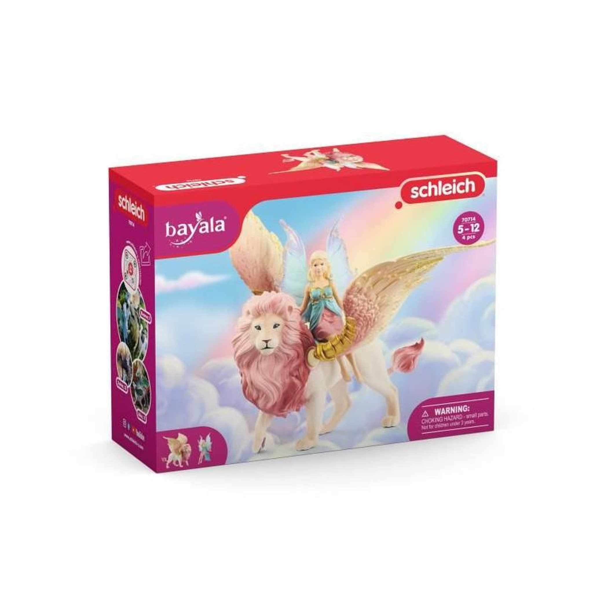 Voir la diapositive 2 : Schleich Schleich - Elfe a dos de lion ailé - 70714