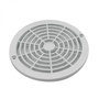 Voir la diapositive 1 : LINXOR Grille bonde de fond ronde pour piscine - Diam 18,5 cm - Blanc