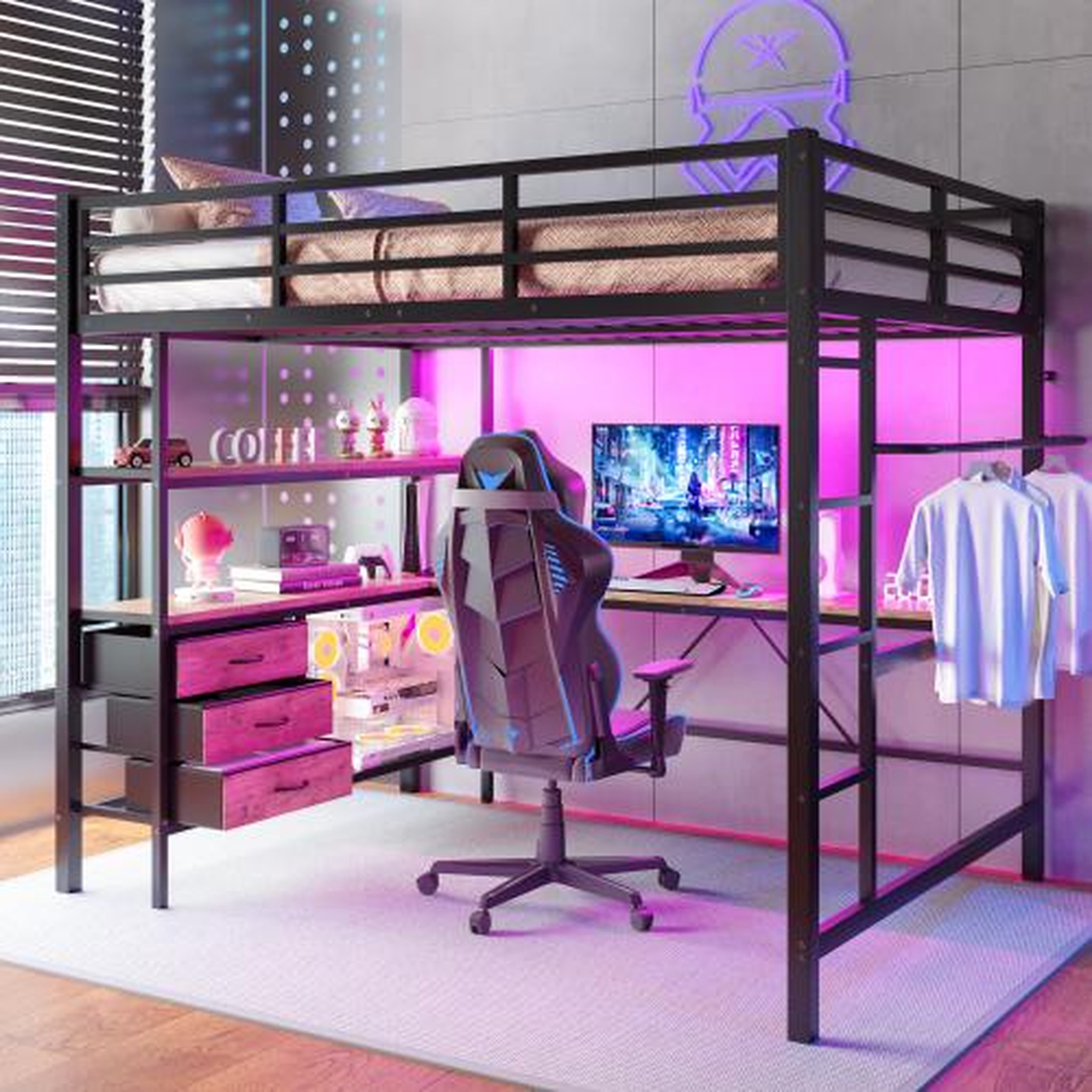 Voir la diapositive 2 : MERAX Lit mezzanine