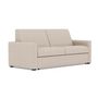 Voir la diapositive 3 : BEST MOBILIER Julia - canapé 3 places convertible express couchage quotidien 140 cm matelas 14 cm en tissu