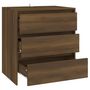 Voir la diapositive 5 : VIDAXL Buffet Chene marron 70x41x75 cm Bois d'ingenierie