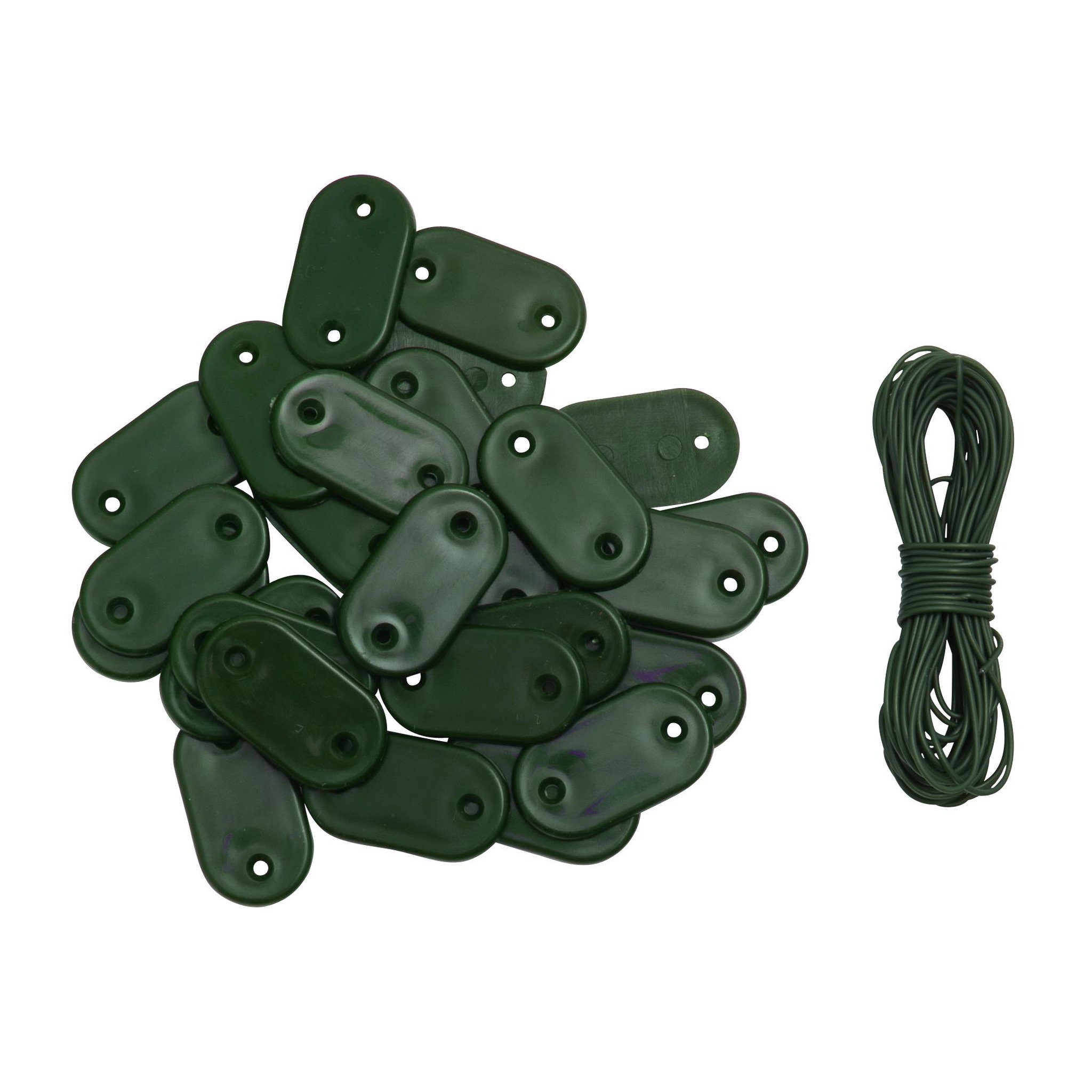 WERKAPRO Kit de 30 fixations WERKA PRO pour brise vue, canisse et natte