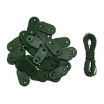 WERKAPRO Kit de 30 fixations WERKA PRO pour brise vue, canisse et natte