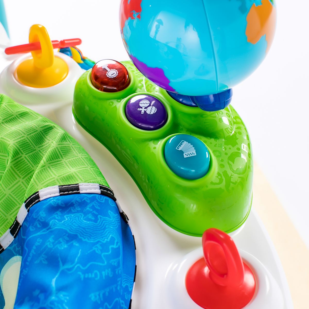 Bright Starts Aire de jeux à rebonds Journey of Discovery Jumper