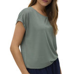 Vero Moda T-Shirt Vert Femme Vero Moda Lava. Coloris disponibles : Vert