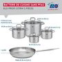 Voir la diapositive 2 : ELO Ensemble de 1 Poêle de cuisson 28 cm et 4 faitouts 14, 16, 20 et 26 cm Elo Profi Citrin
