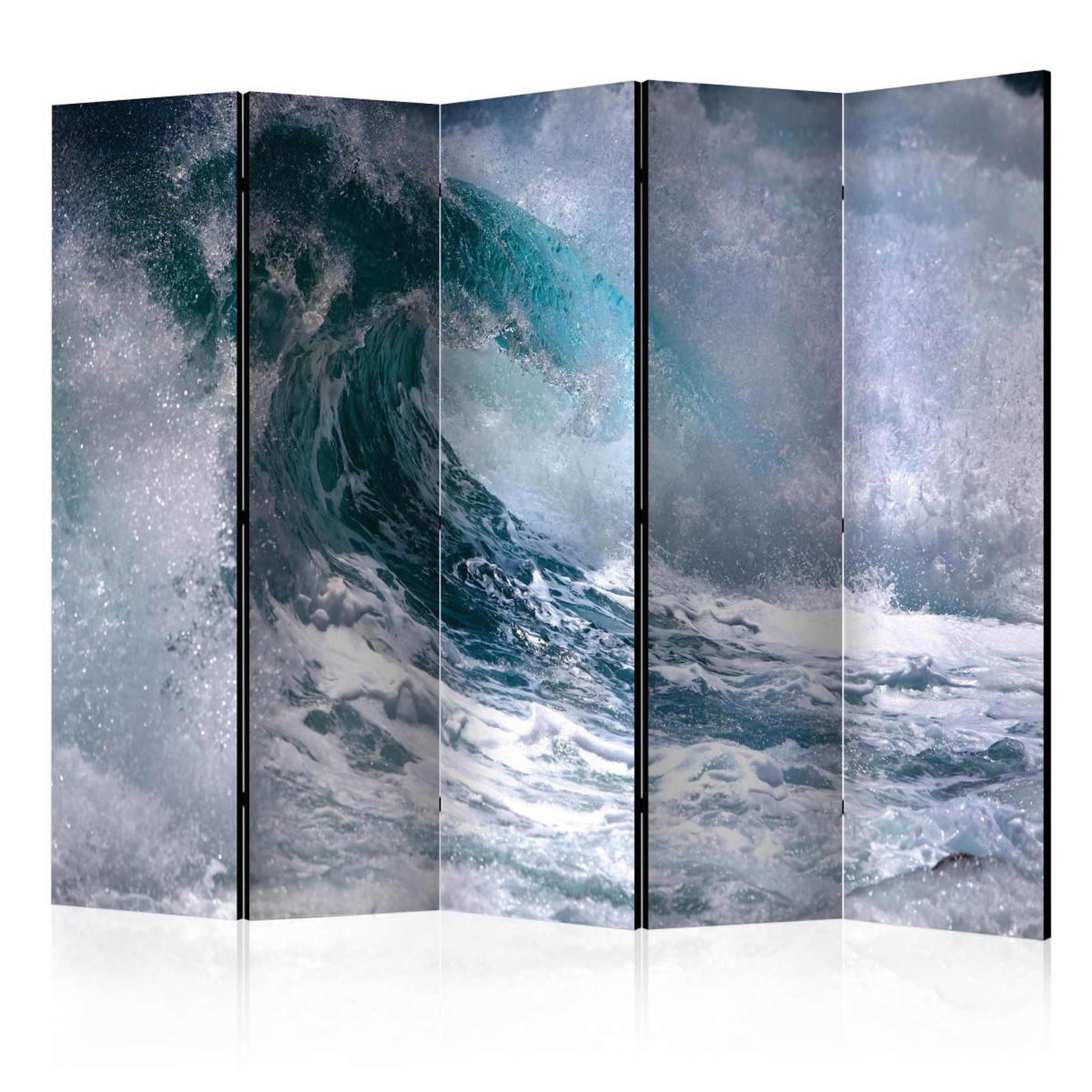 Paris Prix Paravent 5 volets  ocean wave  172x225cm
