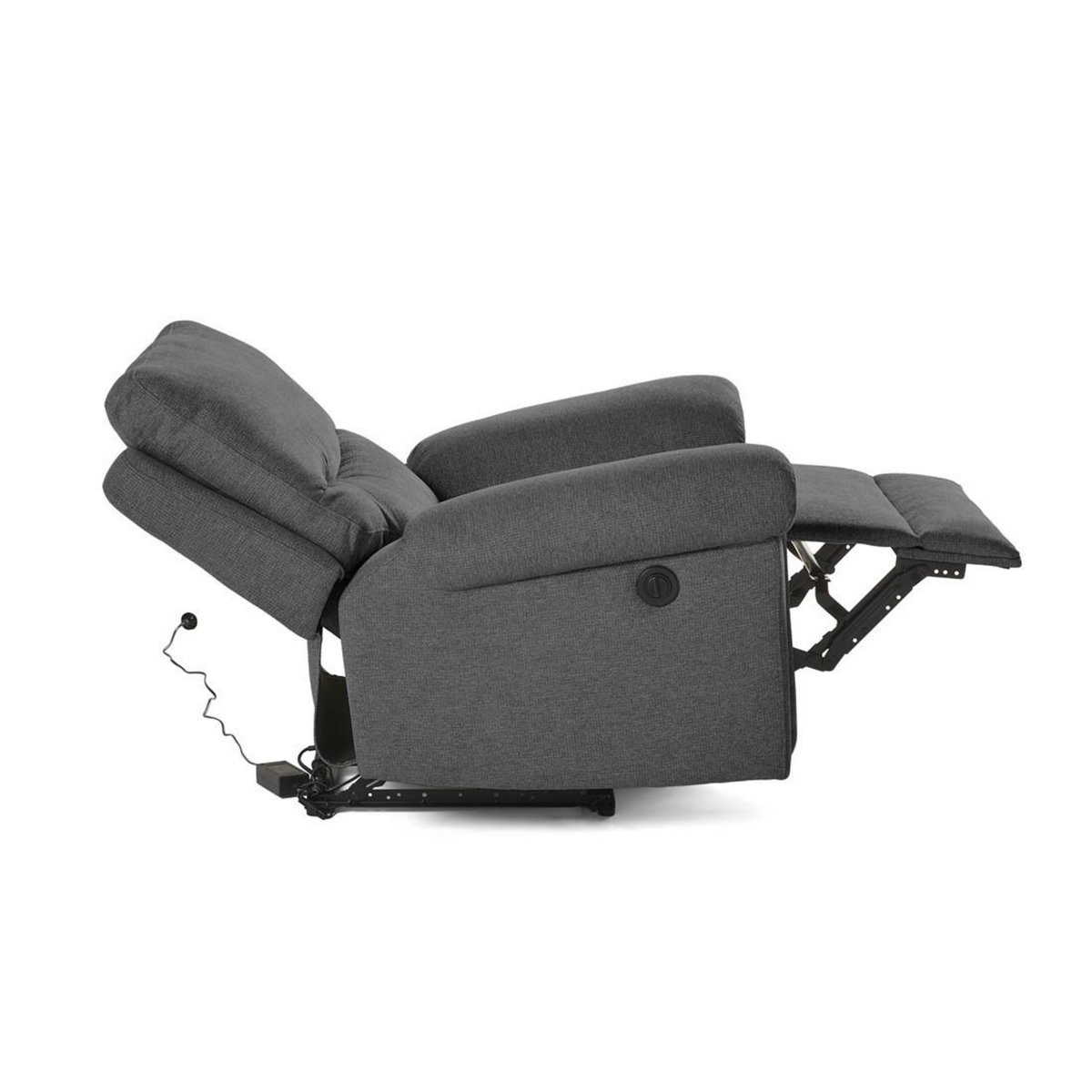 BEST MOBILIER Jasmin - fauteuil relax électrique - en tissu