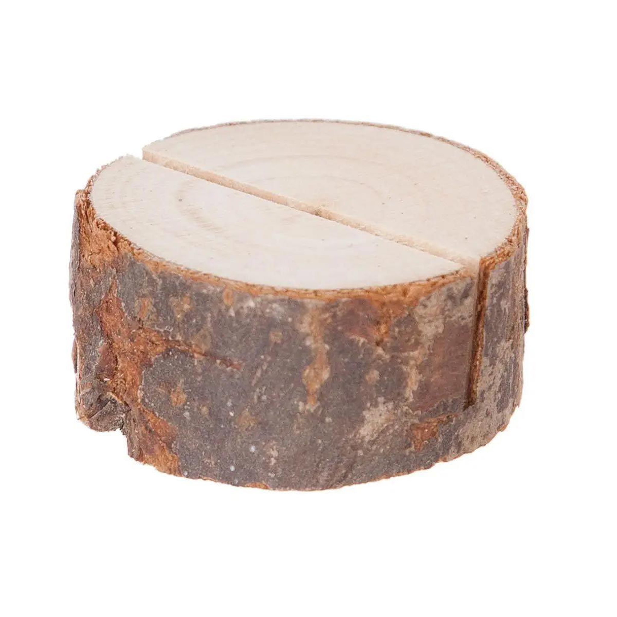 Voir la diapositive 2 : ATMOSPHERA Lot de 4 cavaliers de table  rondin  4cm marron