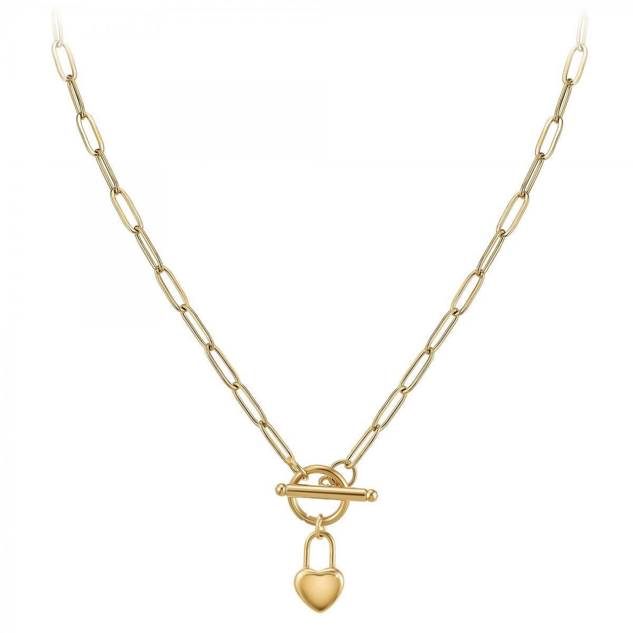 Voir la diapositive 3 : SC BOHEME Collier coeur par SC Bohème en acier inoxydable