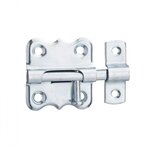 THIRARD Targette à pêne rond THIRARD, acier zingué gris