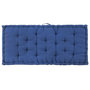 Voir la diapositive 4 : VIDAXL Coussin de plancher de palette Coton 120x80x10 cm Bleu clair