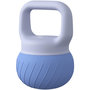 Voir la diapositive 5 : HOMCOM Kettlebell  10 Kg - poignée ergonomique antidérapante - revêtement souple - bleu