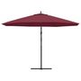 Voir la diapositive 5 : VIDAXL Parasol de jardin en porte-a-faux et poteau en aluminium