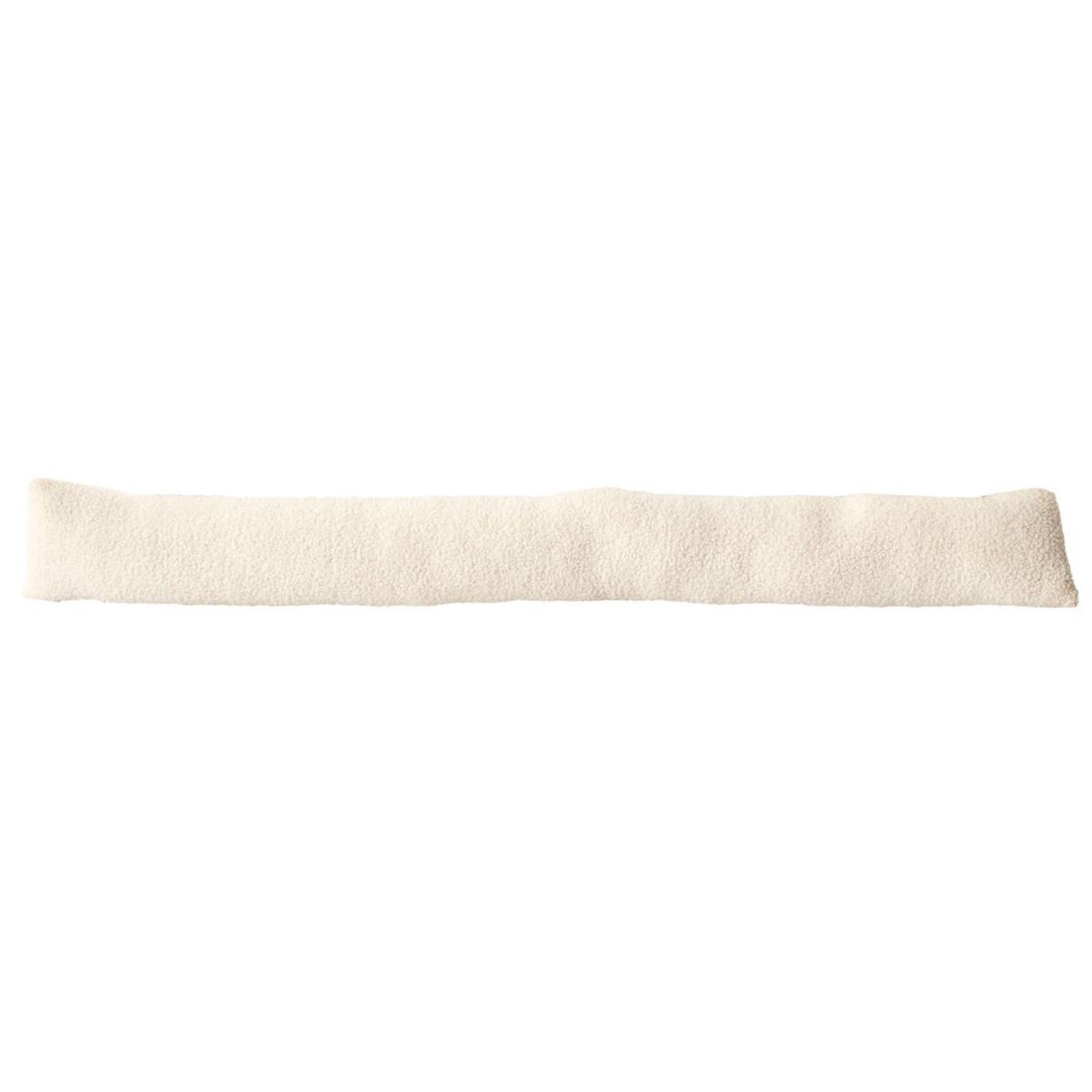 The Home Deco Factory Boudin bas de porte  bouclette  80cm crème