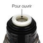 Voir la diapositive 2 : Paris Prix Bouteille Isotherme Inox  Cup  0,5L Rouge