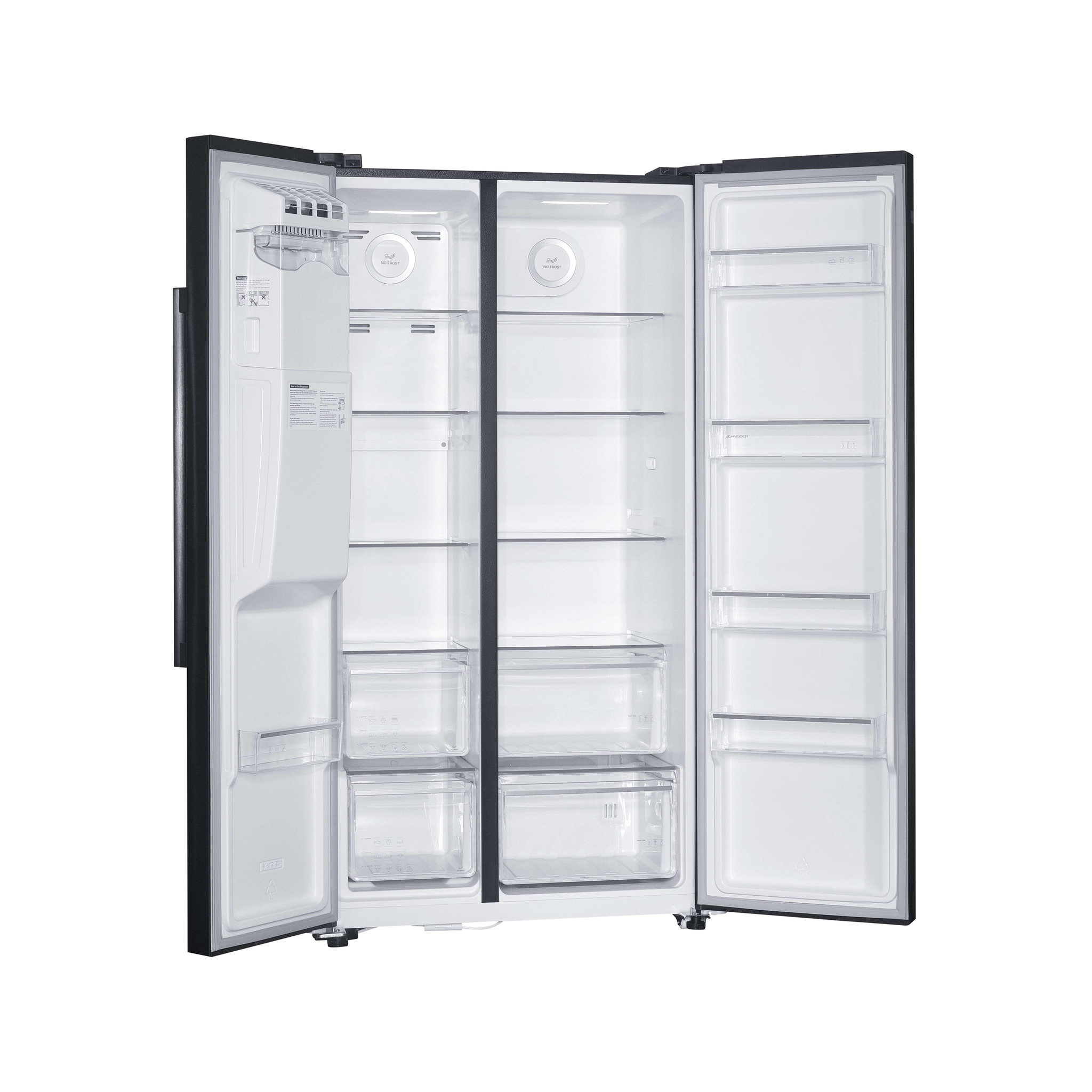 Voir la diapositive 6 : SCHNEIDER Réfrigérateur américain Dark Inox - SCUS513IM-DXE