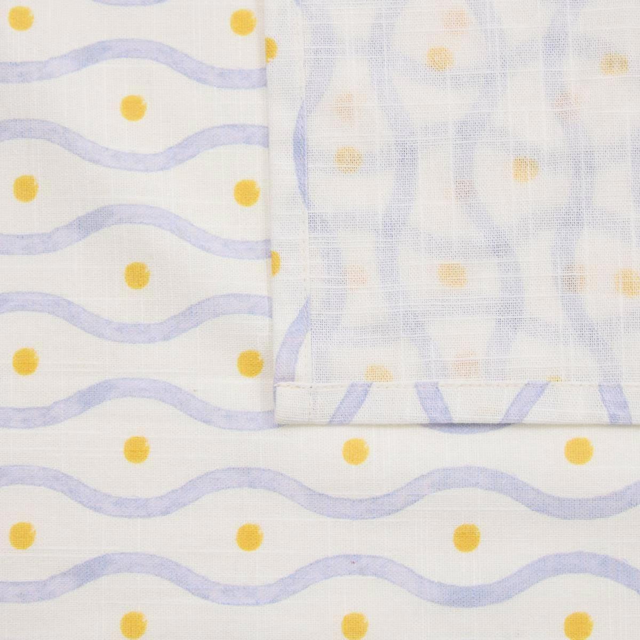 Voir la diapositive 2 : ATMOSPHERA Nappe imprimé  fruity 140x240cm blanc