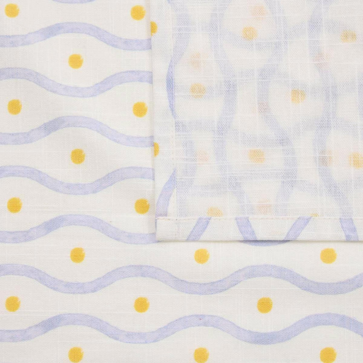 ATMOSPHERA Nappe Imprimé  Fruity 140x240cm Blanc