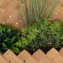 Voir la diapositive 3 : ATMOSPHERA Plante artificielle suspendue avec panier en fibre de bambou JIKA